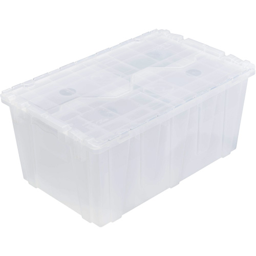 Bac emboîtable FP243C FliPak, 26,9" x 16,9" x 12,1", Transparent Equipex