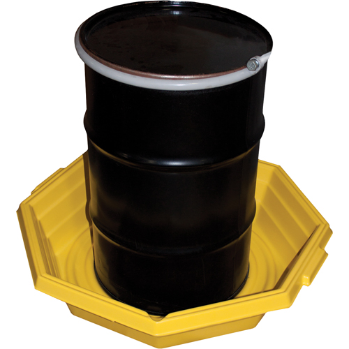 Drums-up Trays, 37.5" L x 37.5" W x 7.5" H, 20 US gal. Spill Capacity Equipex