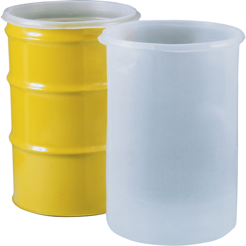 Doublures &agrave; paroi droite pour barils ouverts en acier de 55 gallons Equipex