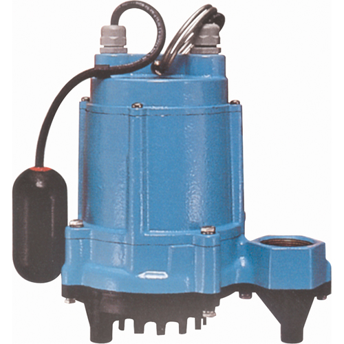 Pompes de puisard/pour effluents pour temp&eacute;ratures &eacute;lev&eacute;es, 50 gal./h, 115 V, 10,1 A, 1/3 CV Equipex