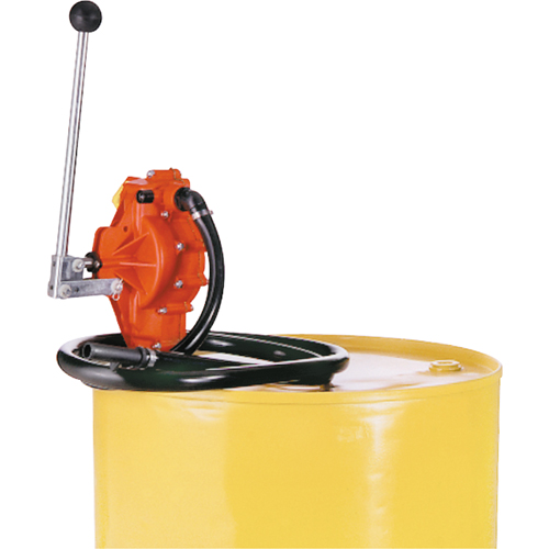 Transfer Pumps, Thermoplastic, 32 oz./Stroke, Fits 55 Gal./33 gal. Equipex