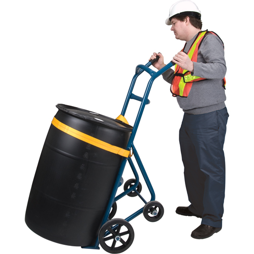 Drum Hand Truck , Steel Construction, 25 - 55 US Gal. (20 - 45 Imperial Gal.) Equipex