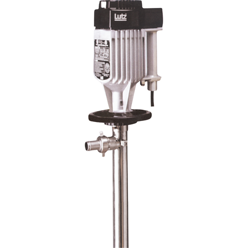 Pompe &agrave; baril antid&eacute;flagrant, Acier inoxydable Equipex