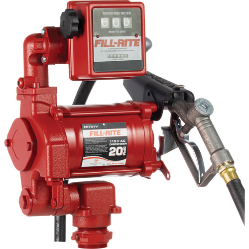 AC Utility Rotary Vane Pumps, 115 V, 20 GPM Equipex