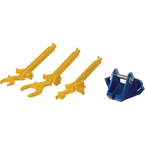 Multi-Purpose Overhead Drum Lifter with Wrenches, 30 - 55 US Gal. (25 - 45 Imperial Gal.), 800 lbs./362 kg. Cap. Equipex