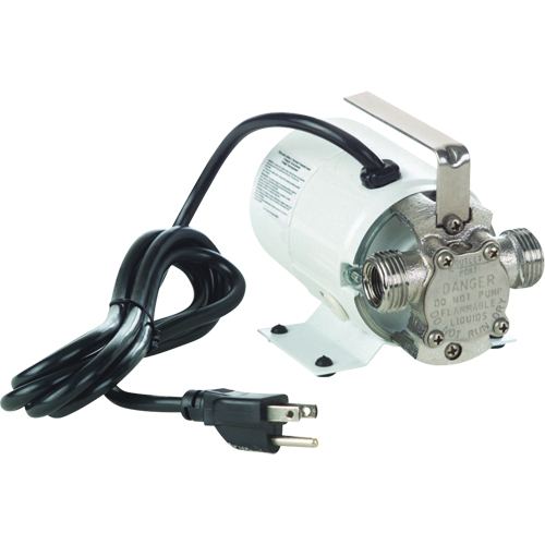 Pompes de transfert &agrave; amorçage automatique, non submersibles en laiton plaque - Pompe seulement, 115 V, 360 gal./h, 1/10 CV Equipex