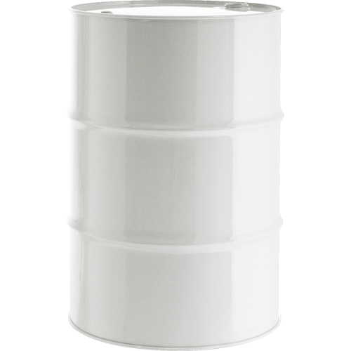 Steel Drums, 55 US gal (45.8 imp. Gal.), Lined, White, Closed Top, 1A1/Y1.8/300, 18 - 20 Gauge Equipex