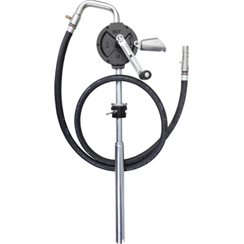 Rotary Drum Pump, Cast Iron, Fits 15-55 Gal., 10 gallons per minute Equipex