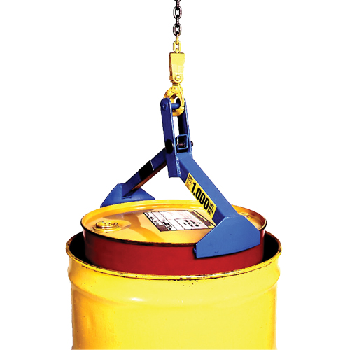 Drum & Overpack Lifter, 55 -85 US gal. (45 -70 Imperial Gal.), 1000 lbs./454 kg Cap. Equipex