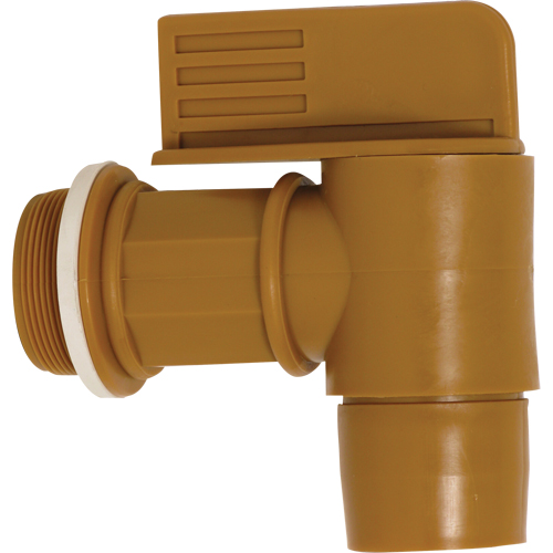 Flo-King&reg; Manual-Closing Drum Faucet, Polyethylene, 2" NPT Equipex