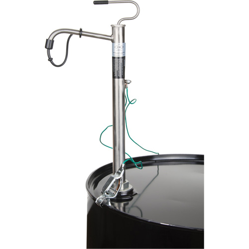 Pompe de type &agrave; tirer pour baril homologu&eacute;e FM, Pour 15 - 55 gal., 7 oz/course Equipex