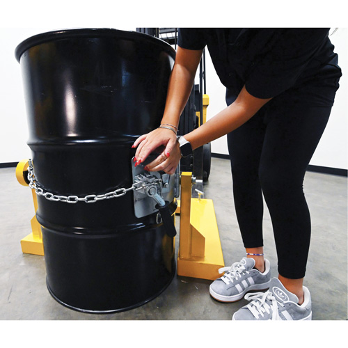 Fork Mounted Drum Carrier, For 55 US Gal. (45.8 Imperial Gal.) Equipex