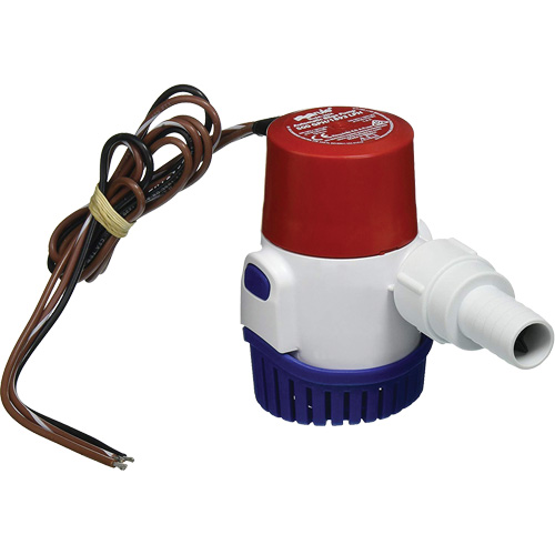 S-Series Electronic Sensing Bilge Pump, 500 GPH, 12 V Equipex