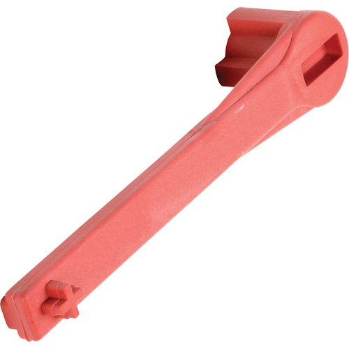 Single Ended Specialty Bung Nut Wrench, 1-1/4" Opening, 8" Handle, Non-Sparking Nylon Equipex