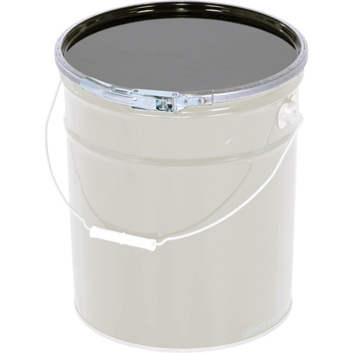 Couvercle de seau en acier avec levier verrouillable Equipex
