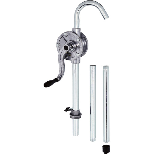 Pompe rotative pour baril, Aluminium, Pour capacit&eacute; 5-55 gal., 9,5 oz/course Equipex
