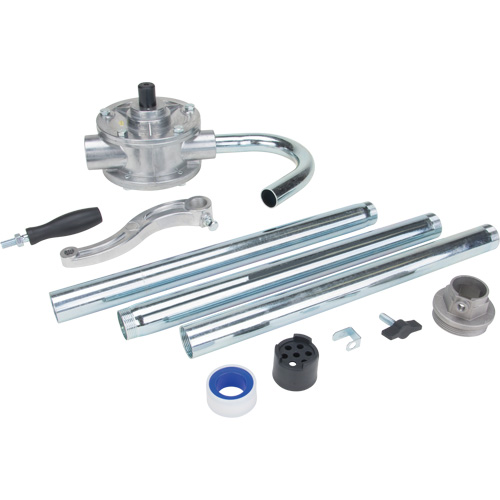 Pompe rotative pour baril, Aluminium, Pour capacit&eacute; 5-55 gal., 9,5 oz/course Equipex