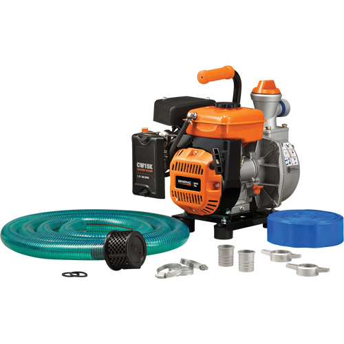 Clean Water Pump Kit, 80 GPM, 79 cc, 4 Cycle OHV Equipex