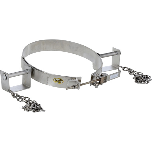 Anneau de bascule pour baril, Baril de 30 gal. US (24,98 gal. imp.), Capacit&eacute; 1200 lb/ 544 kg Equipex