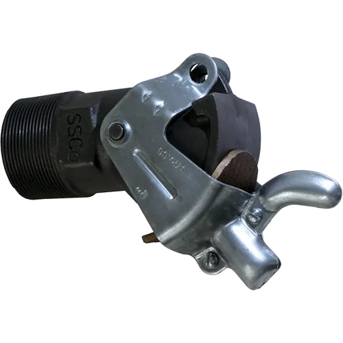 Robinet-vanne pour baril de m&eacute;lasse, Fonte, NPT 2" Equipex