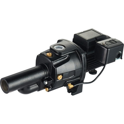 Dual Voltage Cast Iron Convertible Jet Pump, 115 V/230 V, 1100 GPH, 1/2 HP Equipex