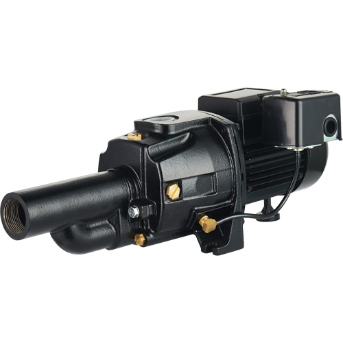 Dual Voltage Cast Iron Convertible Jet Pump, 115 V/230 V, 1100 GPH, 1/2 HP Equipex