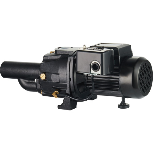 Dual Voltage Cast Iron Convertible Jet Pump, 115 V/230 V, 1100 GPH, 1/2 HP Equipex