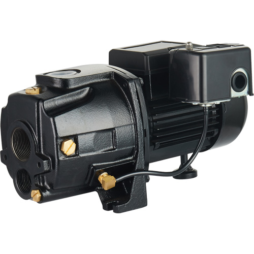 Dual Voltage Cast Iron Convertible Jet Pump, 115 V/230 V, 1100 GPH, 1/2 HP Equipex