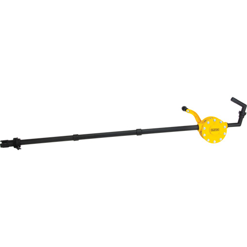 Rotary Type Drum Pump, Polypropylene, Fits 15 - 55 US Gal., 8 oz./Stroke Equipex