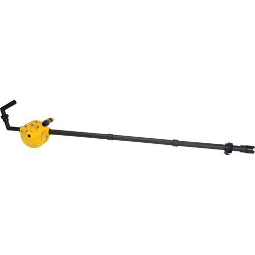 Rotary Type Drum Pump, Polypropylene, Fits 15 - 55 US Gal., 8 oz./Stroke Equipex