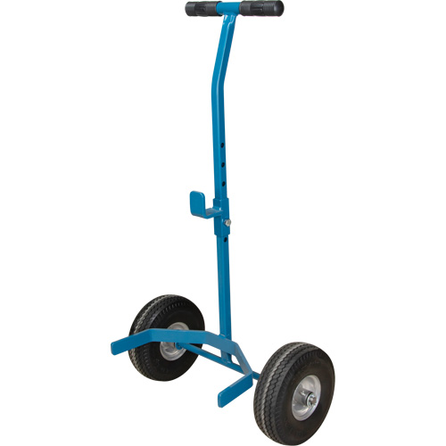 Chariot &agrave; cylindres, Roues Anticrevaison, Base de 15-1/2" W x 14-1/4" L, 600 lb Equipex