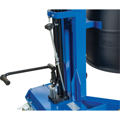 &eacute;l&eacute;vateur ergonomique pour baril, 55 gal. US (45 gal. imp.)/85 gal. US (70 gal. imp.) Equipex
