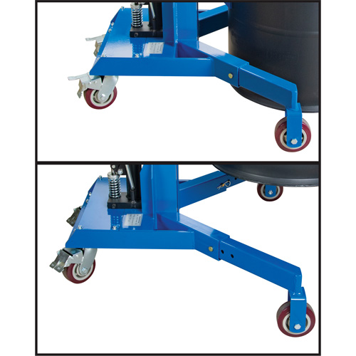 &eacute;l&eacute;vateur ergonomique pour baril, 55 gal. US (45 gal. imp.)/85 gal. US (70 gal. imp.) Equipex