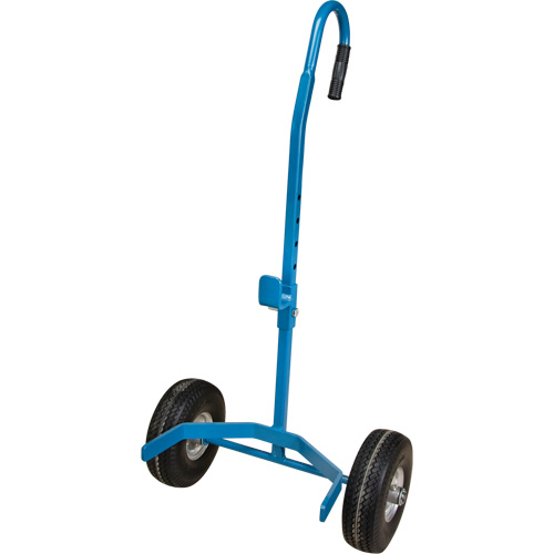 Cylinder Cart, Flat-Free Wheels, 15-1/2" W x 14-1/4" L Base, 600 lbs. Equipex