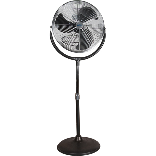 Ventilateur sur pi&eacute;destal haute vitesse, Commercial, 3 Vitesses, Diam&egrave;tre de 20" Equipex