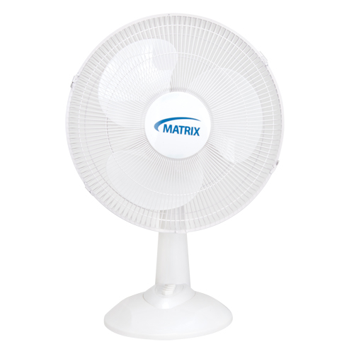 Ventilateur oscillant &agrave; boutons-poussoirs pour bureau, Diam&egrave;tre 16", 3 vitesses Equipex