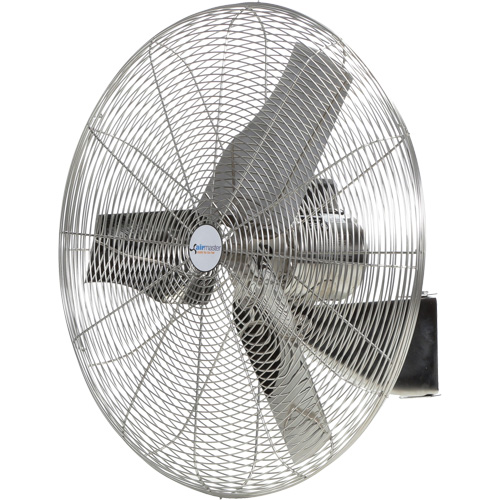 Stainless Steel Food Service Washdown Air Circulating Fans, Industrial, 1 Speed, 20" Diameter Equipex