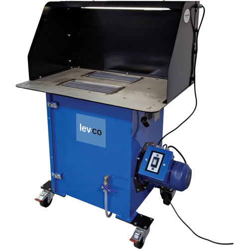Sledgehammer*Series Downdraft Tables, 120 V, 1200 CFM, 35" W x 24" L Equipex