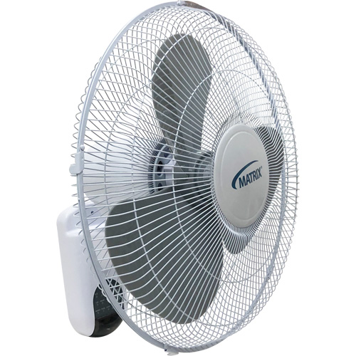 Ventilateur mural oscillant, Commercial, 3 vitesses, Diam&egrave;tre de 16" Equipex