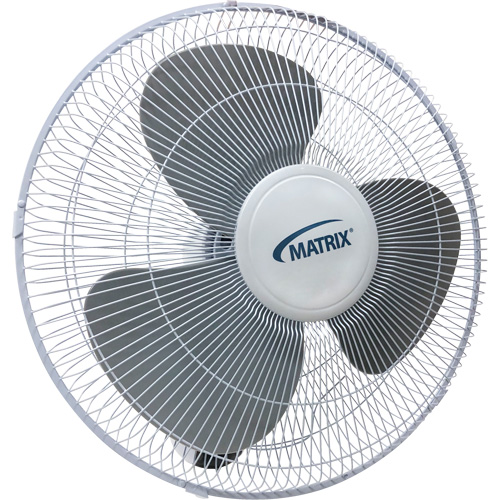 Ventilateur mural oscillant, Commercial, 3 vitesses, Diam&egrave;tre de 16" Equipex