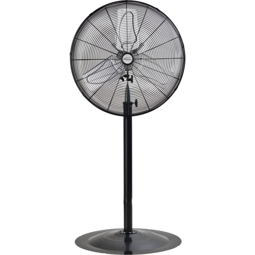 Non-Oscillating Pedestal Fan, Heavy-Duty, 2 Speed, 24" Diameter Equipex