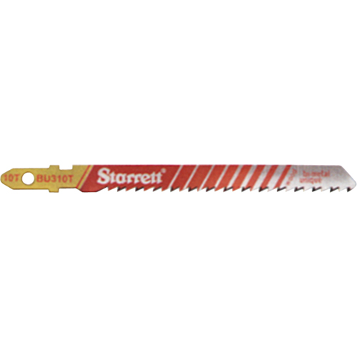 Unified Shank&reg; Jig Saw Blades, Bi-Metal, 3" L, 10 TPI Equipex