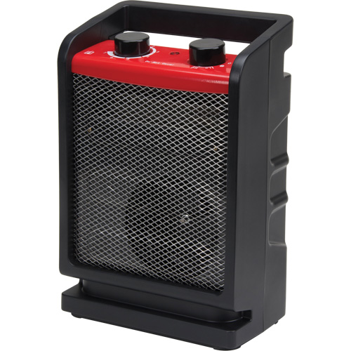 Radiateur portable, Soufflant, &eacute;lectrique, 5115 BTU/H Equipex