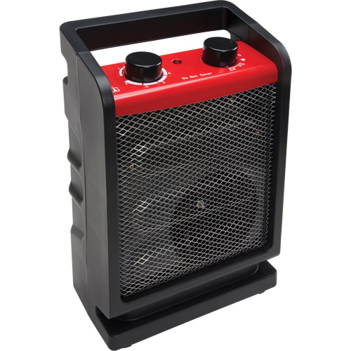 Radiateur portable, Soufflant, &eacute;lectrique, 5115 BTU/H Equipex