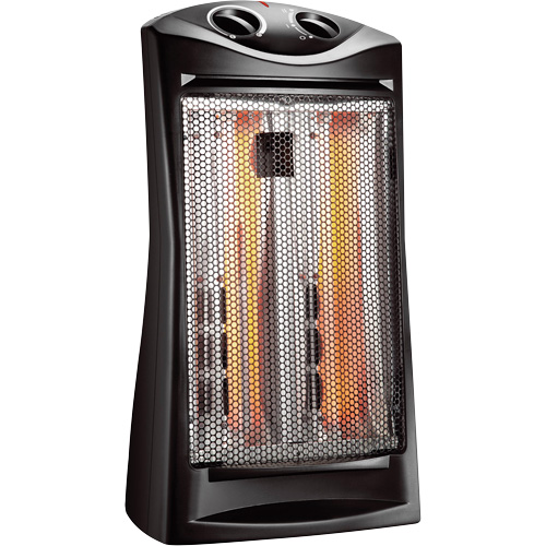 Radiateur portable &agrave; infrarouge, Chaleur radiante, &eacute;lectrique, 5120 BTU/H Equipex