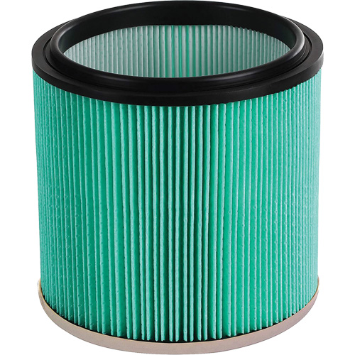 Filtre pour aspirateurs de mat&eacute;riaux humides et secs, Cartouche/Hepa, Pour 16 gal. US Equipex