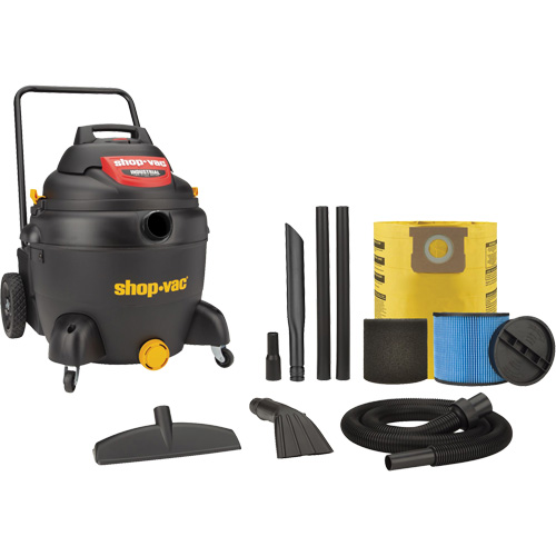 Industrial Vacuum, Wet-Dry, 3 HP, 16 US Gal. (60.6 Litres) Equipex