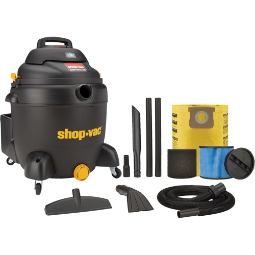 SVX2 Shop Vacuum, Wet-Dry, 6.5 HP, 18 US Gal. (68.1 Litres) Equipex