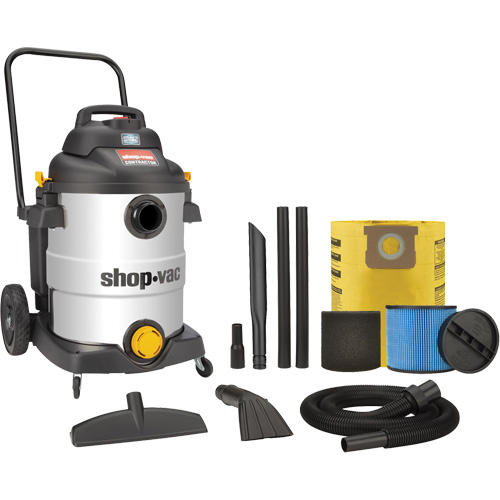 SVX2 Shop Vacuum, Wet-Dry, 6.5 HP, 12 US Gal. (45.4 Litres) Equipex