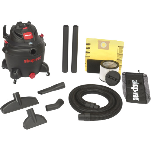 SVX2 Utility Shop Vacuum, Wet-Dry, 6.5 HP, 16 US Gal. (60.6 Litres) Equipex